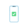スマホ画面のイラスト