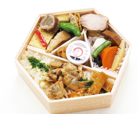 すみだ川 あさり飯 1折 ￥1,458（税込）［数量限定］
