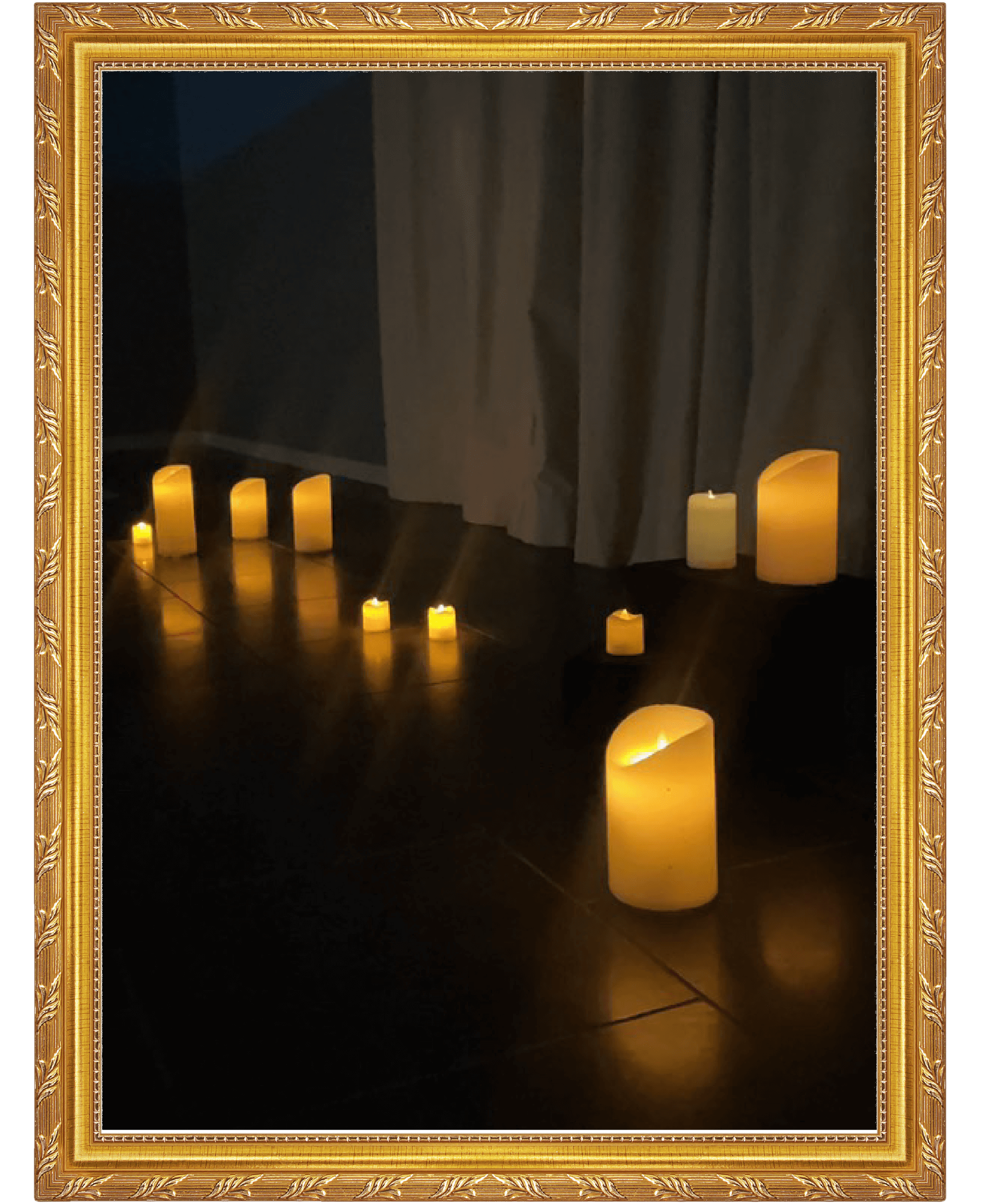 キャンドルナイトヨガ体験料 ¥1,650 (税込)