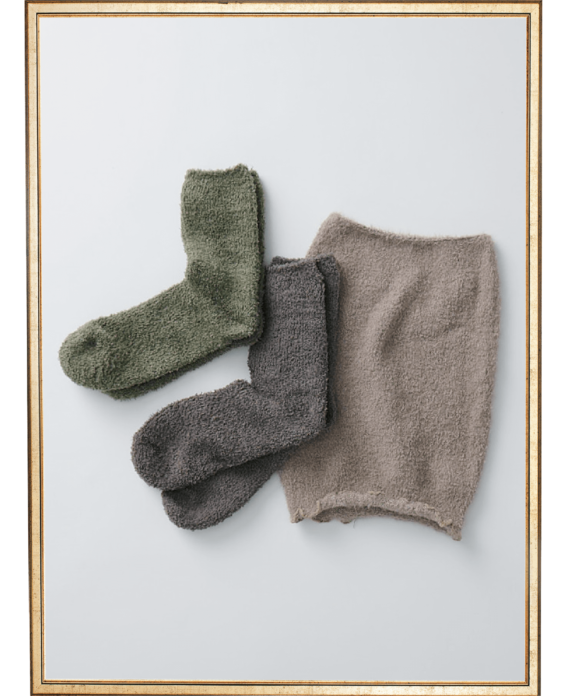 マシュマロソックス 2足セット L ￥330（税込）やわらか起毛マシュマロ腹巻￥330（税込）