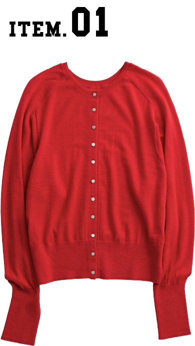 エブリニット 2WAY カーディガンウォッシャブル ￥9,900（税込）