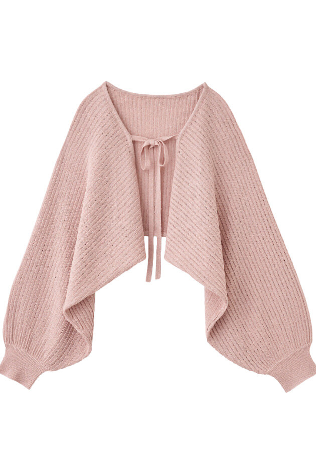 ボレロニットカーディガン