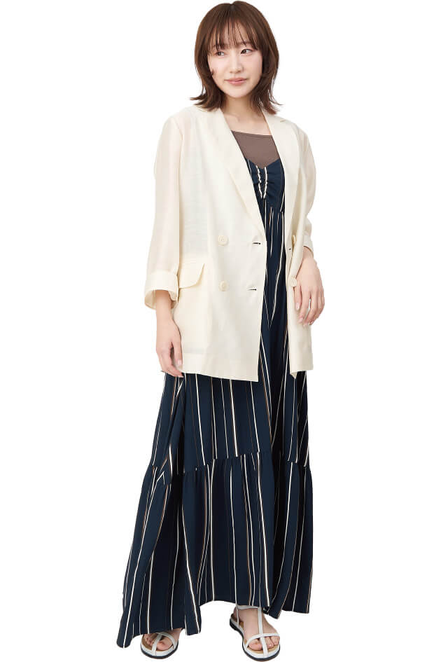 シアーテーラードジャケット