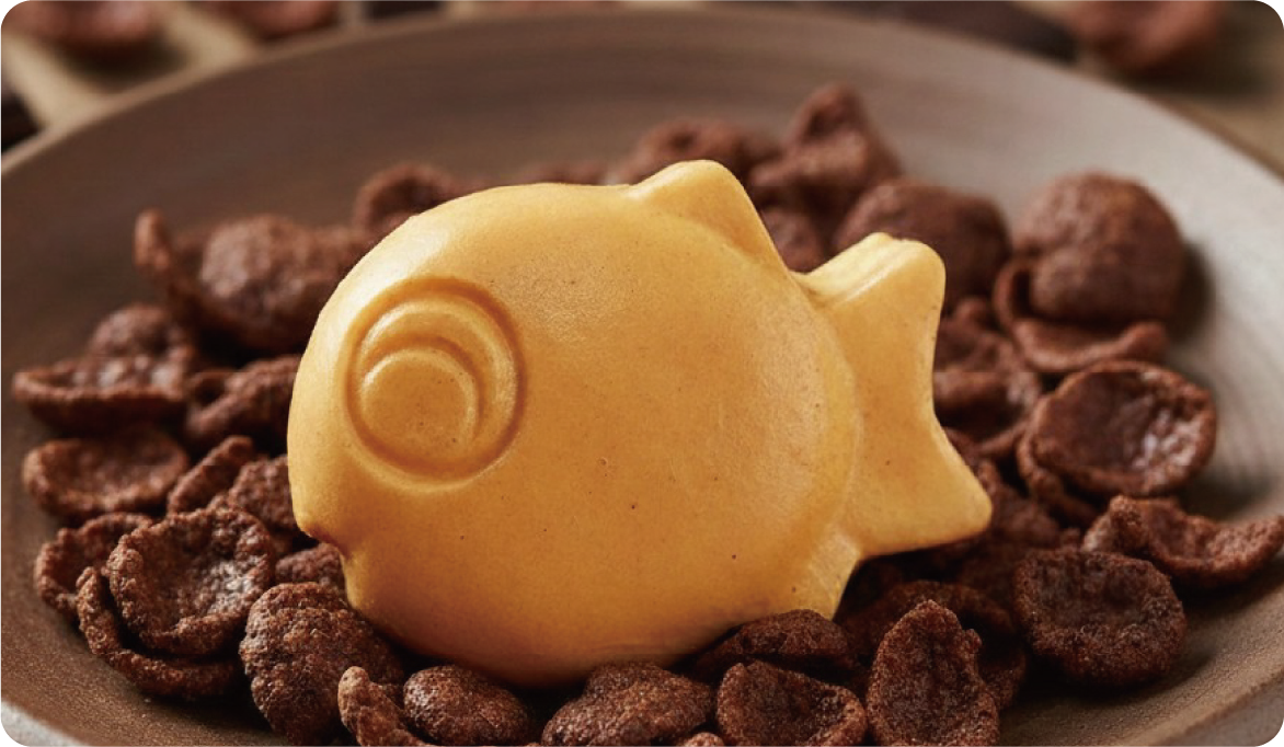 くりこちゃん焼き(ザクザクチョコ味)¥220(税込)